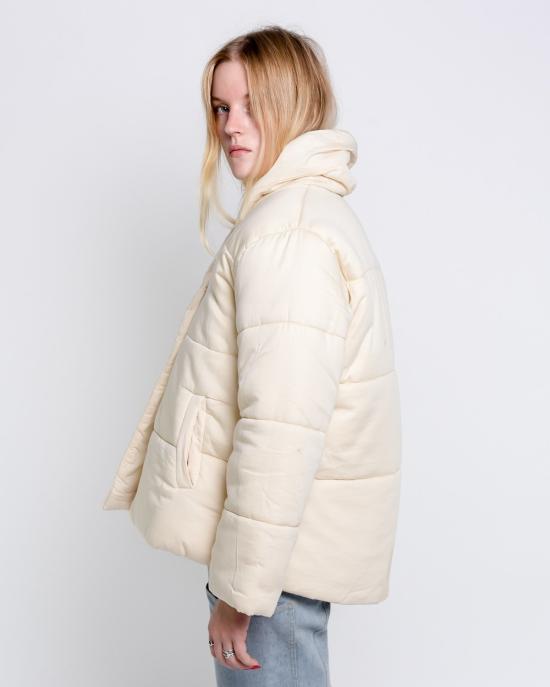  미셀라 그렉 봄버 자켓 미카엘라 그렉 숏 코튼 패딩 재킷 펄 - MICAELA GREG