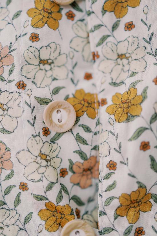  [키즈] Piper&Cloth 원피스 키즈 파이퍼앤클로스 히카리 핀턱 드레스 마리골드 던 - OTHER BRANDS