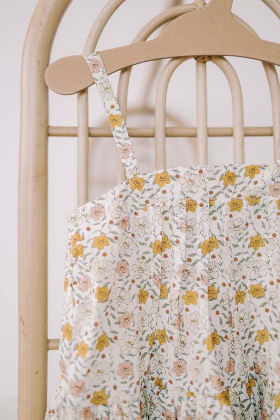  [키즈] Piper&Cloth 원피스 키즈 파이퍼앤클로스 히카리 핀턱 드레스 마리골드 던 - OTHER BRANDS