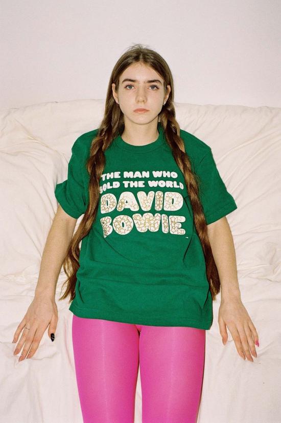  WHOLE 반팔 티셔츠 데이비드 보위의 'Man Who Sell The World' 티셔츠 전체 - OTHER BRANDS