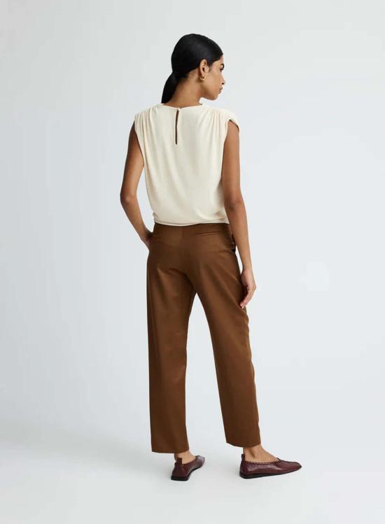  Anna Quan 민소매 티셔츠 안나 콴 에미  크림 - OTHER BRANDS