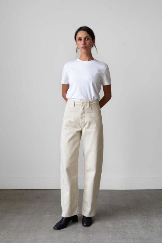  왈츠 데님 팬츠 와이드핏 진