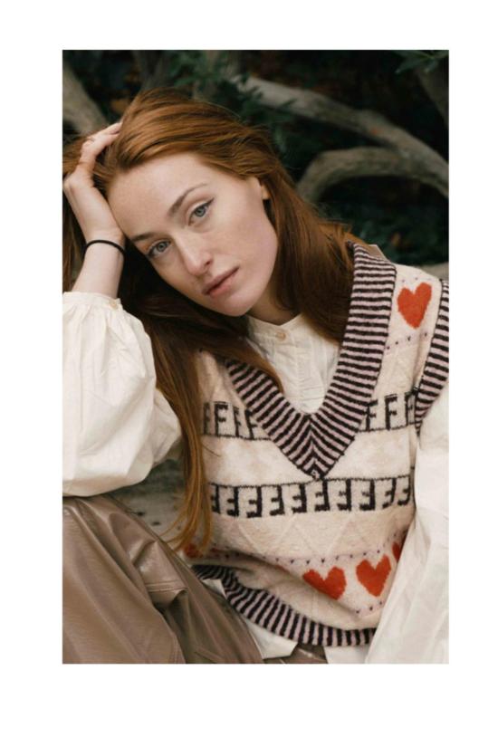  FRNCH 가디건 프렌치 루바브 카디건 스웨터 - OTHER BRANDS