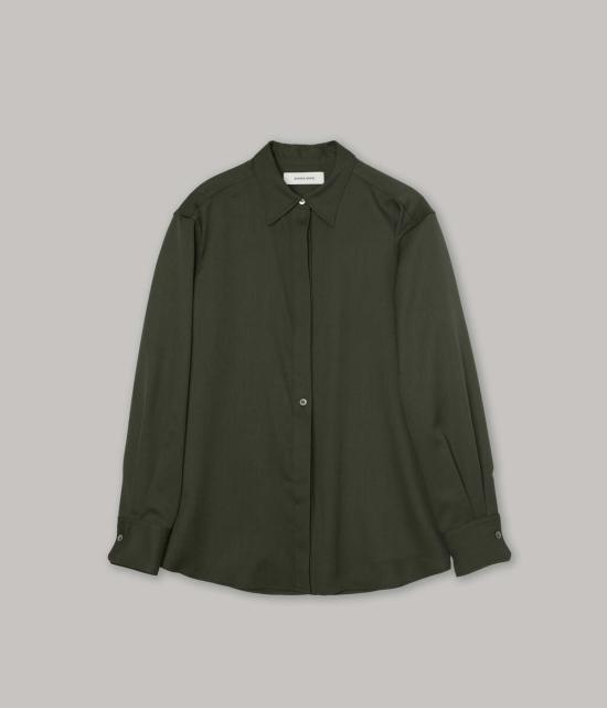  사야카 다비스 뉴욕 셔츠 사야카 데이비스 뉴욕 슬림 울 셔츠 - SAYAKA DAVIS NEW YORK