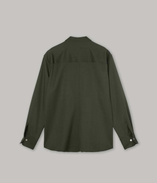  사야카 다비스 뉴욕 셔츠 사야카 데이비스 뉴욕 슬림 울 셔츠 - SAYAKA DAVIS NEW YORK