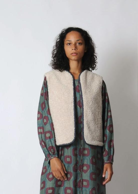  코니퍼 베스트 리버서블  데님 - CONIFER