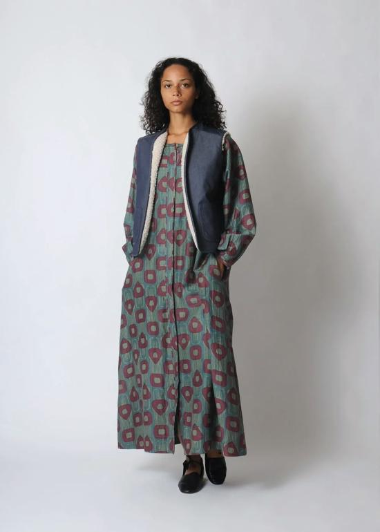  코니퍼 베스트 리버서블  데님 - CONIFER