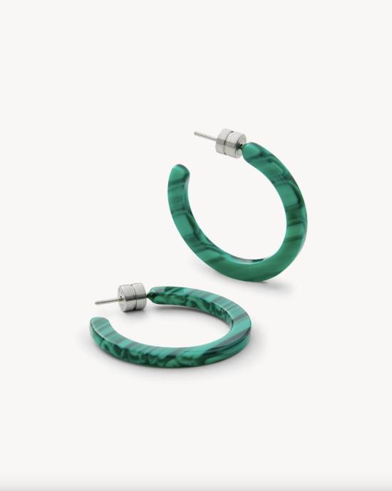  마체테 이어링 미니 후프 말라카이트 - MACHETE