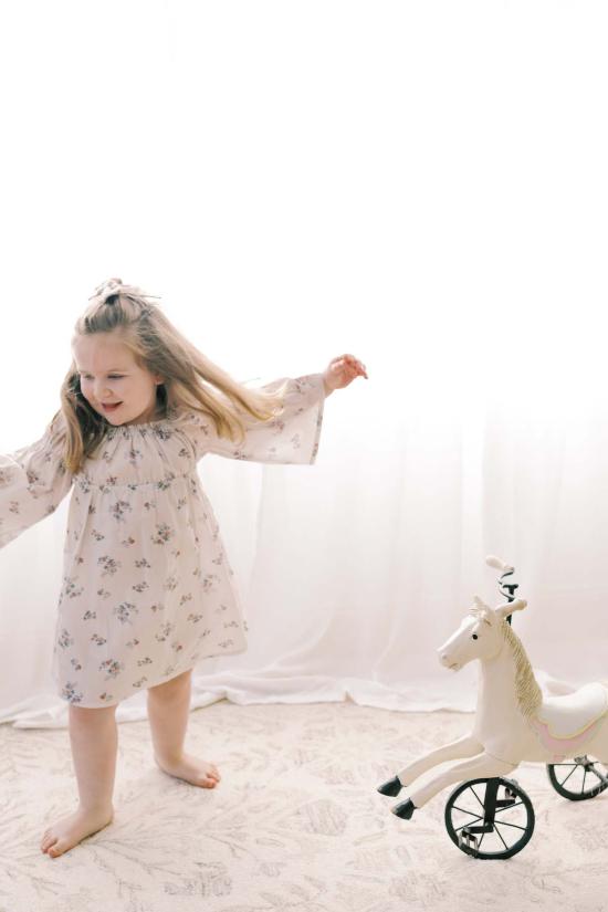  [키즈] Piper&Cloth 원피스 키즈 파이퍼앤클로스 케네디 드레스 와일드플라워 위스퍼 - OTHER BRANDS