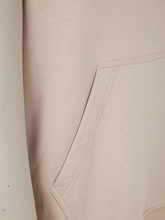  MM6 메종마르지엘라 긴팔 티셔츠 Mm6 메종 마르지엘라 로고 스웨트셔츠 베이지 스톤 - MM6 MAISON MARGIELA