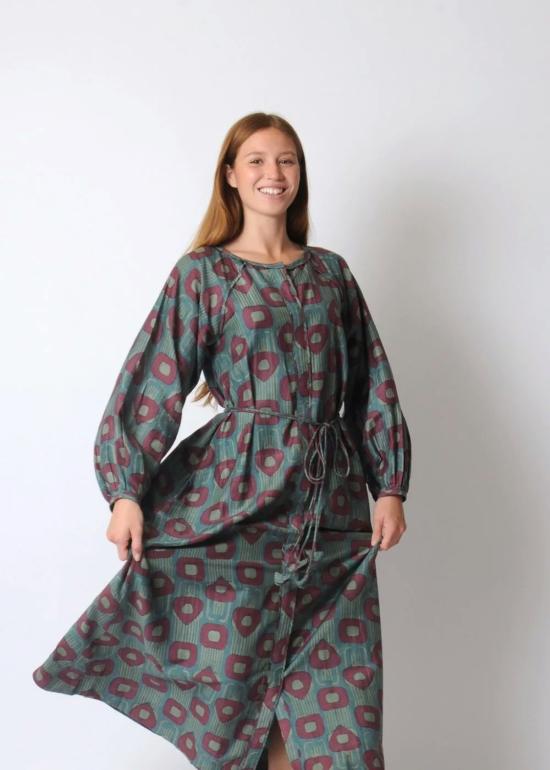  머스 롱 원피스 미르스 서머셋 드레스 말라드 코어 - MIRTH