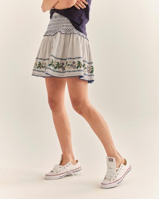  Cartolina 숏 스커트 카르톨리나 카일리 미니 스커트 아이보리