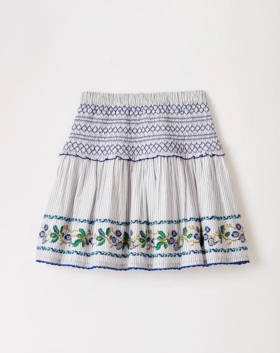  Cartolina 숏 스커트 카르톨리나 카일리 미니 스커트 아이보리 - OTHER BRANDS