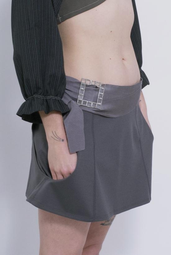  LOVETHANKS 숏 스커트 러브땡스 케이드 스커트 - OTHER BRANDS