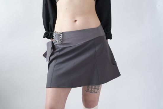  LOVETHANKS 숏 스커트 러브땡스 케이드 스커트 - OTHER BRANDS