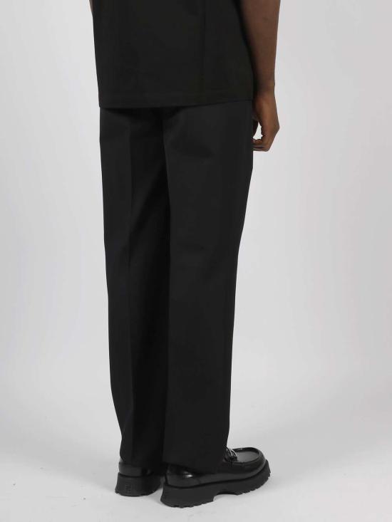  펜디 스트레이트 팬츠 울 팬츠 블루 - FENDI