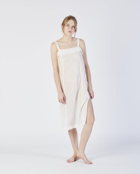  Botanica Workshop 라운지 웨어 보타니카 워크샵 코나 슬립 드레스 화이트 - OTHER BRANDS