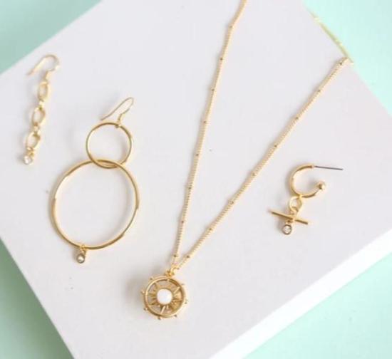  포스테리 이어링 포스터리 윈 크리스털 바 - FOSTERIE