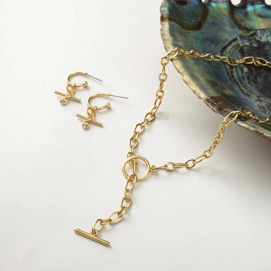  포스테리 이어링 포스터리 윈 크리스털 바 - FOSTERIE