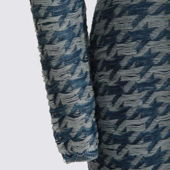  디젤 미디 원피스 드레스 블루 - DIESEL