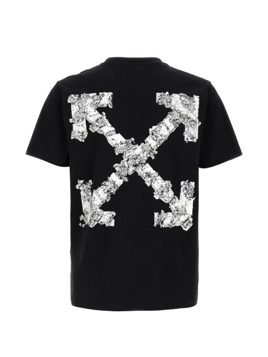  오프화이트 탑 헤럴딕 애로우 티셔츠 블랙 - OFF WHITE