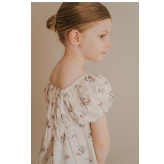  [키즈] Piper&Cloth 원피스 파이퍼앤클로스 키즈 케네디 드레스 반팔 와일드플라워 위스퍼 - PIPER&CLOTH