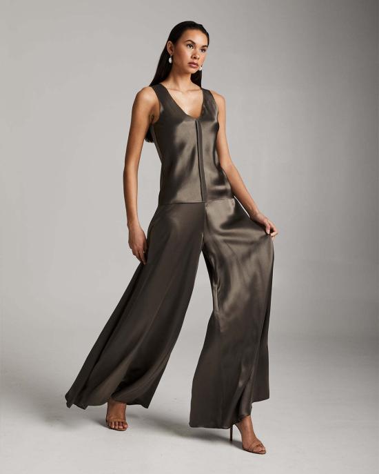  VOZ 스트레이트 팬츠 Voz 실크 팔라조 팬츠 멀티 - OTHER BRANDS