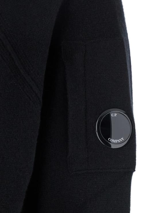  씨피 컴퍼니 스웨터 C.P. 회사  블랙 - C.P. COMPANY