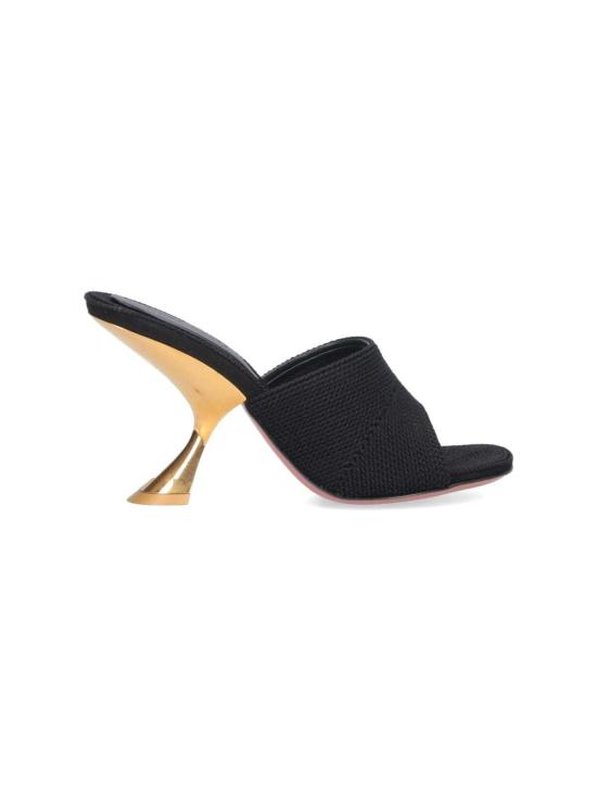  아미나 무아디 샌들 Amina Muaddi Taylor  블랙