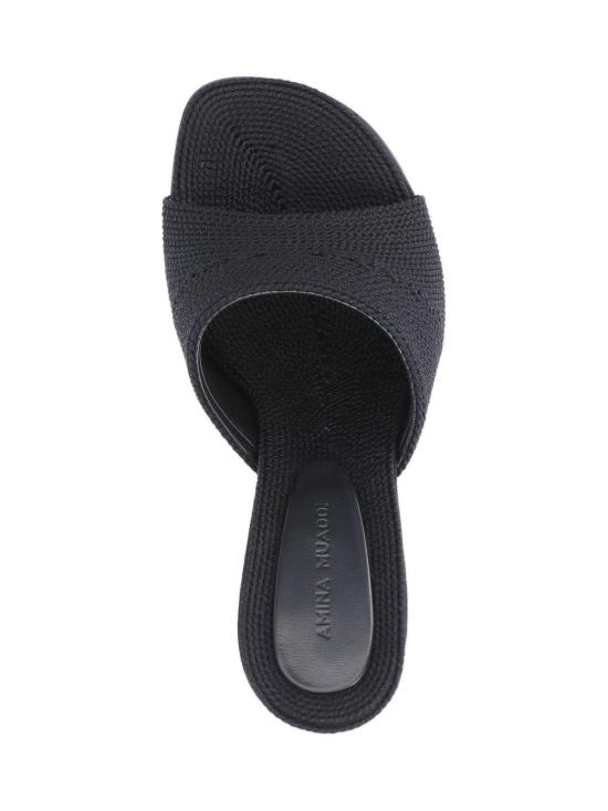  아미나 무아디 샌들 Amina Muaddi Taylor  블랙 - AMINA MUADDI