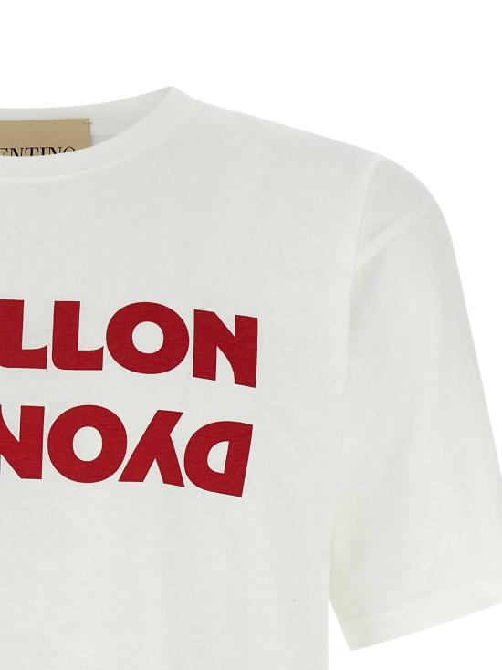  발렌티노 가라바니 반팔 티셔츠 Valentino Garavani Apollon/Dyonisos 티셔츠 화이트 - VALENTINO GARAVANI