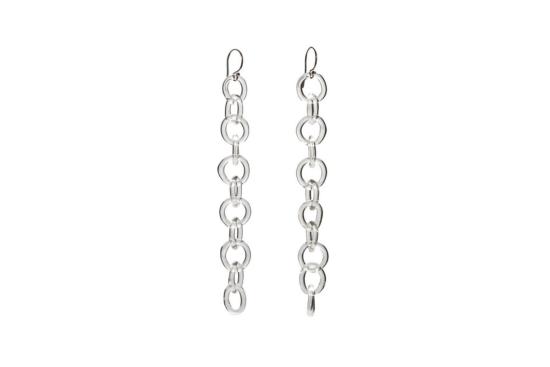  제인 다렌스부르그 이어링 제인 다렌스버그 롱 서클 체인 클리어