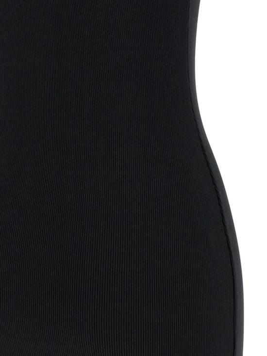  오프화이트 숏 원피스 오프 화이트 오프 스탬프 드레스 화이트/블랙 - OFF WHITE