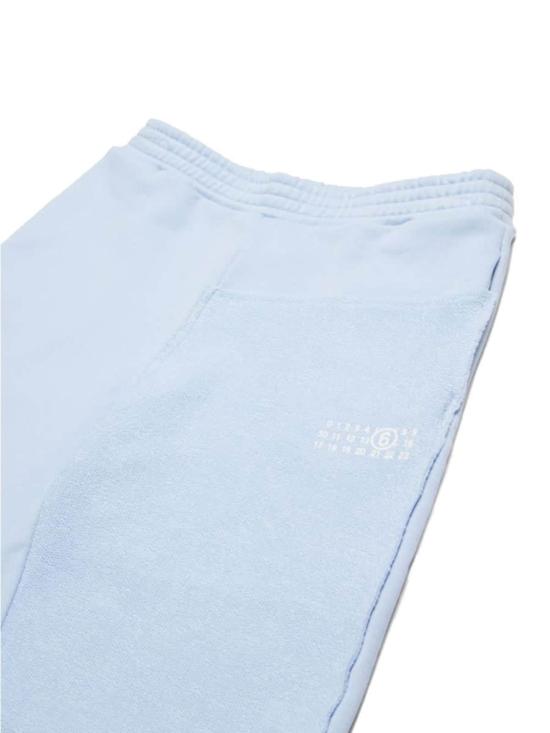  [키즈] MM6 메종마르지엘라 쇼츠/버뮤다 메종 마르지엘라 키즈 MM6 숏팬츠 블루 - MM6 MAISON MARGIELA