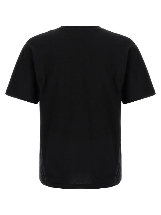  발렌티노 가라바니 반팔 티셔츠 Valentino Garavani Le Chat De La Maison 티셔츠 블랙 - VALENTINO GARAVANI