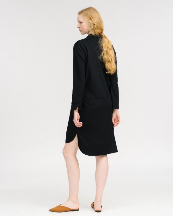  휴머노이드 숏 원피스 엘나 셔츠 드레스 잉크 - HUMANOID