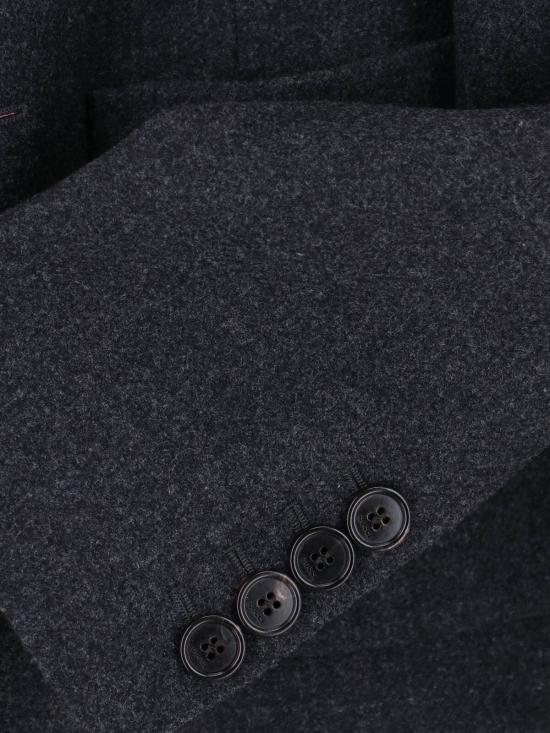  구찌 수트 자켓 숏 싱글 브레스트 블레이저 그레이 - GUCCI