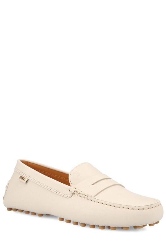  토즈 로퍼 고미노 드라이빙 슈즈 누드 & 뉴트럴 - TODS