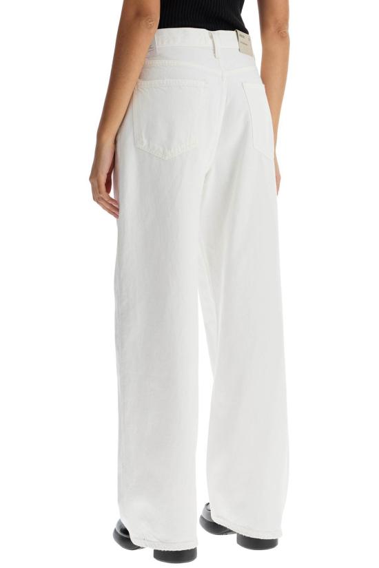  에이골디 데님 팬츠 아골드 로우 슬렁 배기 진 화이트 - AGOLDE