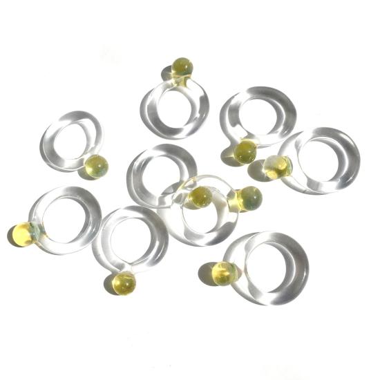  제인 다렌스부르그 반지 제인 다렌스버그 링 레몬 옐로우 도트 - JANE DARENSBOURG