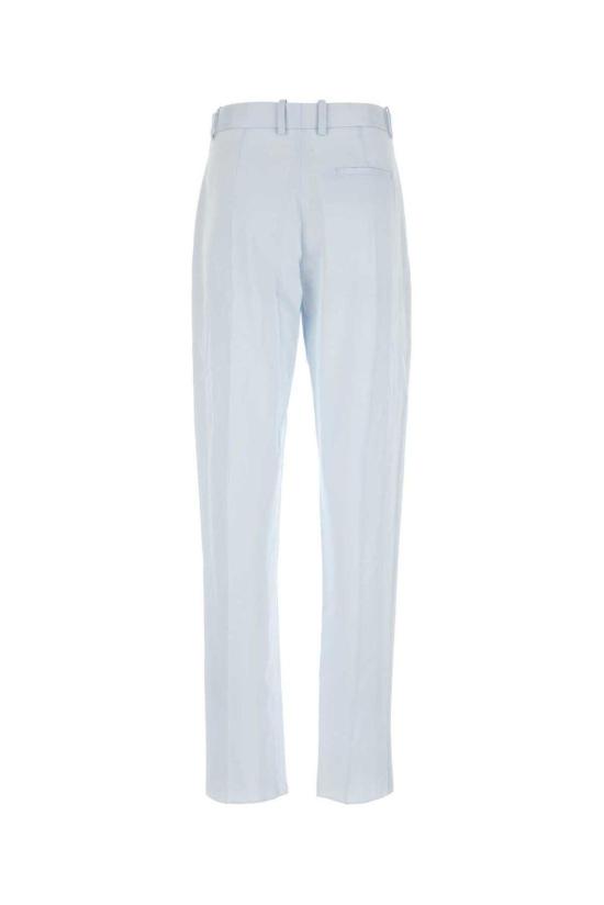  보테가베네타 스트레이트 팬츠 보테가 베네타 스트레이트 레그 팬츠 터쿼이즈 색상 - BOTTEGA VENETA