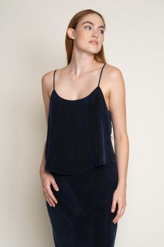  네라네제 민소매 티셔츠 네라네세 스텔라 탑 미드나잇