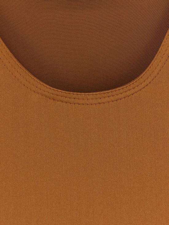  막스마라 민소매 티셔츠 막스 마라 필리  브라운 - MAX MARA