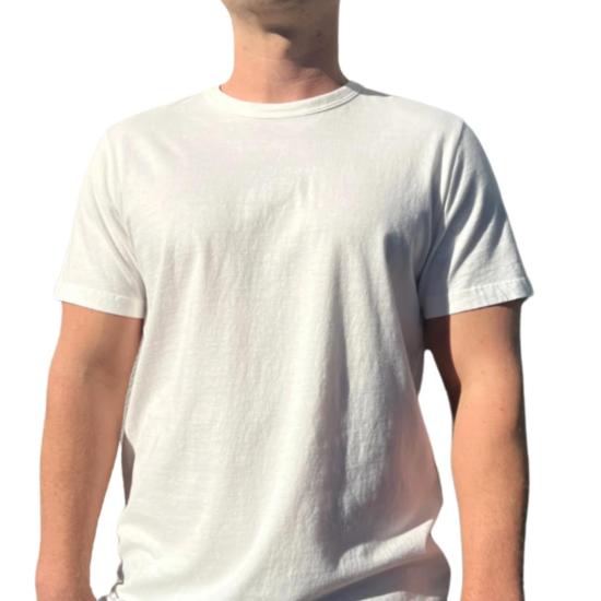  프레스콧 반팔 티셔츠 베이비 피마 티셔츠 코코넛 밀크