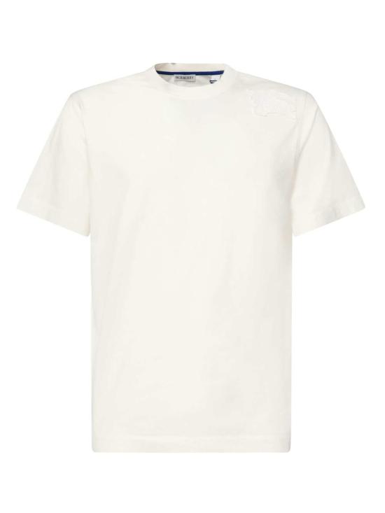  버버리 반팔 티셔츠 EKD 로고 티셔츠 화이트