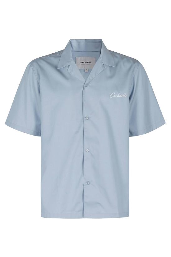  칼하트 반팔 셔츠 카하트 SS 델레이  프로스티드 블루