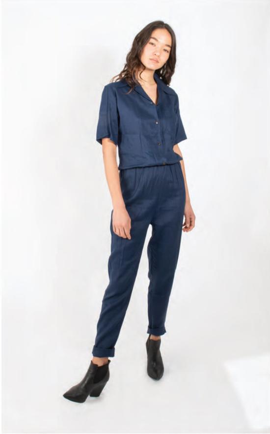  릴라노 점프수트 리라나우 타르트 린넨 - LEELANAU