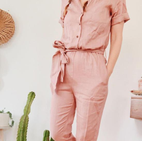  릴라노 점프수트 리라나우 타르트 린넨 - LEELANAU