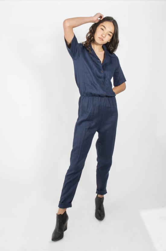  릴라노 점프수트 리라나우 타르트 린넨 - LEELANAU