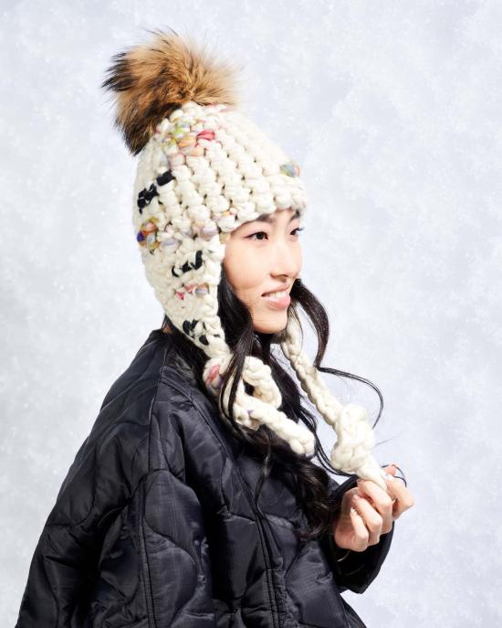  미샤램퍼트 모자 미샤 램퍼트 트웜블리 놀리타 + 라쿤 XL 폼 - MISCHA LAMPERT